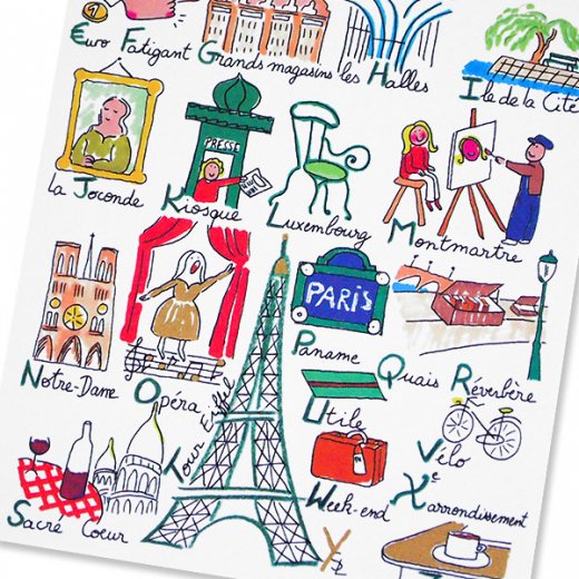 フランスポストカード （Paris destination touristique 2）