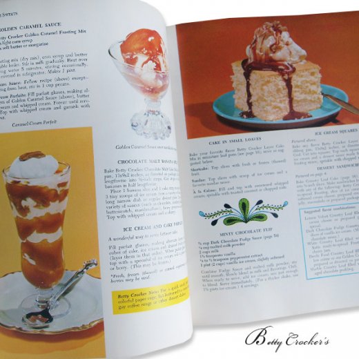 アメリカ 1966年 レシピブック Betty Croker cookbook ソフトカバー