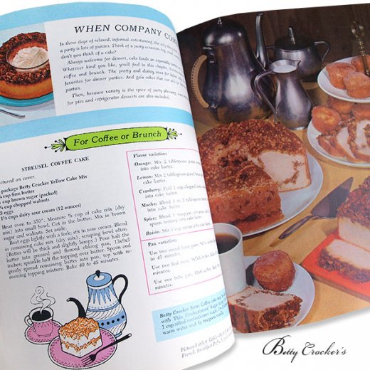 アメリカ 1966年 レシピブック Betty Croker cookbook ソフトカバー