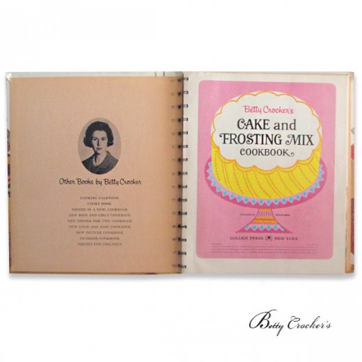 アメリカ 1966年 レシピブック Betty Croker cookbook ハードカバー