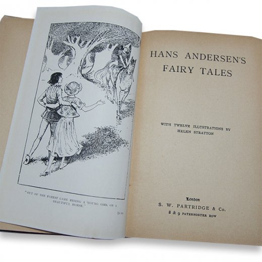 イギリス アンティーク本 【Andersen's Fairy Tales】【画像3】