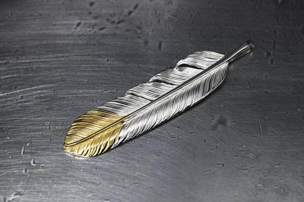 Flight feather tip gold top / 02 - Tarowashimi official online store