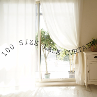 100size lace curtain