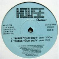 Jeanette Thomas / Shake Your Body c/w Touch  & Ralphi Rosario