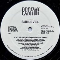 Sublevel / Don't Blame Me