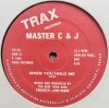 Master C & J / Dub Love c/w When You Hold Me