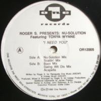 Nu-Solution Featuring Tonya Wynne / I Need You