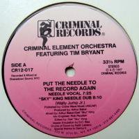 Criminal Element Orchestra / Put The Needle To The Record Again