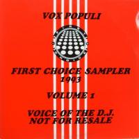 V.A. / Vox Populi: First Choice Sampler 1993 Volume 1