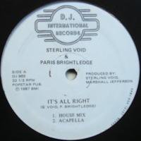 Sterling Void & Paris Brightledge / It's All Right