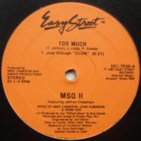 MSQ II Featuring Jeffrey Cheatham / Too Much