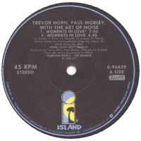 TREVOR HORN, PAUL MORLEY, WITH THE ART OF NOISE<br>- Moments In Love