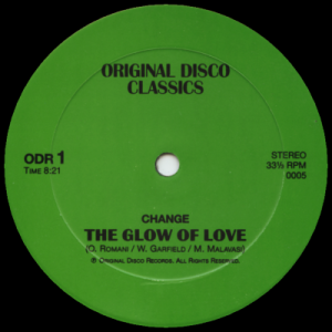 CHANGE - The Glow Of Love (c/w) RUFUS & CHAKA - Do You Love What You Feel