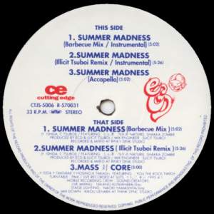 ECD - Summer Madness (c/w) Mass 対 Core