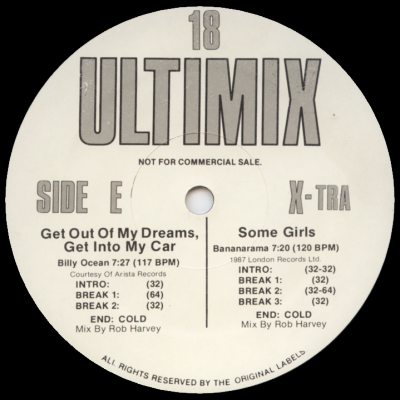 VARIOUS ARTISTS - ULTIMIX RECORDS 18 [3 EP's Set] -  ディスコ&クラブ系中古アナログレコード・CDショップ: クラバーズ・レコーズ