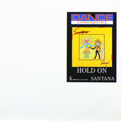 セールの時期に安く購入 SANTANA「HOLD ON」12インチ・アナログ盤