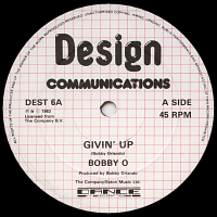 BOBBY O<br>- Givin' Up (c/w) I Cry For You