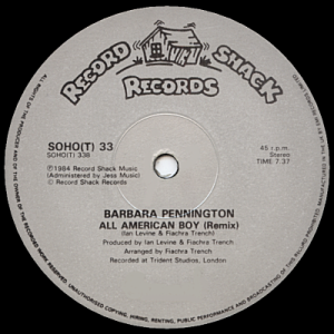 BARBARA PENNINGTON - All American Boy (Remix)