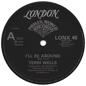 TERRI WELLS - I'll Be Around