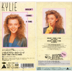 KYLIE MINOGUE - Wouldn't Change A Thing