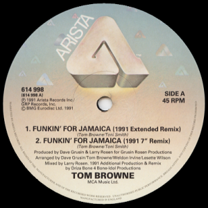 TOM BROWNE - Funkin' For Jamaica [Driza Bone Remixes]