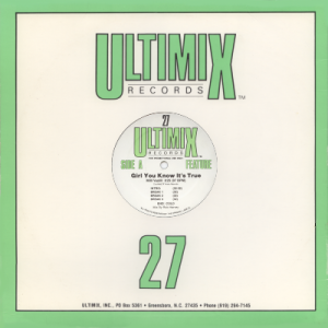 MILLI VANILLI - Girl You Know It's True (c/w) CHERRELLE - Affair [ULTIMIX Remixes]