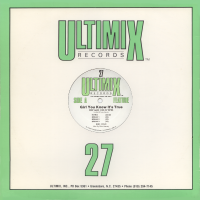 MILLI VANILLI / CHERRELLE<br>- Girl You Know It's True (c/w) Affair [ULTIMIX Remixes]