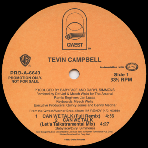 TEVIN CAMPBELL - Can We Talk (Remix)