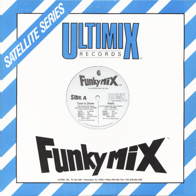 DNA featuring SUZANNE VEGA / AFTER ONE - Tom's Diner (ULTIMIX Mix