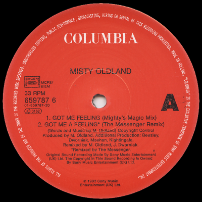 MISTY OLDLAND - Got Me A Feeling -  ディスコu0026amp;amp;amp;amp;amp;amp;amp;amp;amp;amp;amp;amp;amp;amp;クラブ系中古アナログレコード・CDショップ:  クラバーズ・レコーズ