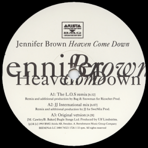 JENNIFER BROWN - Heaven Come Down
