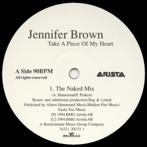 JENNIFER BROWN - Take A Piece Of My Heart