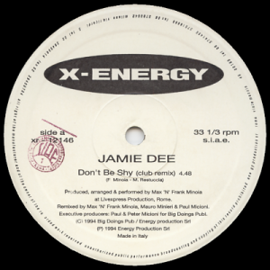 JAMIE DEE - Don't Be Shy (REMIX)