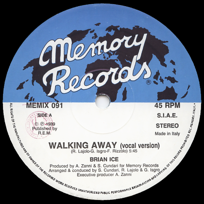 BRIAN ICE - Walking Away - ディスコ&amp;amp;amp;amp;amp