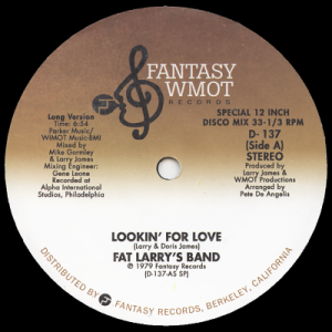 FAT LARRY'S BAND - Lookin' for Love