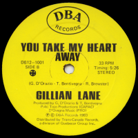 GILLIAN LANE<br>- You Take My Heart Away