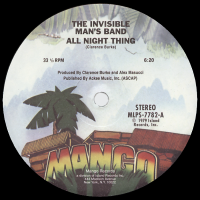 THE INVISIBLE MAN'S BAND<br>- All Night Thing