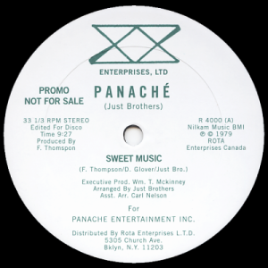 PANACHÉ - Sweet Music (c/w) Sweet Jazz Music