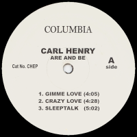 CARL HENRY<br>- Are And Be [Album Sampler]