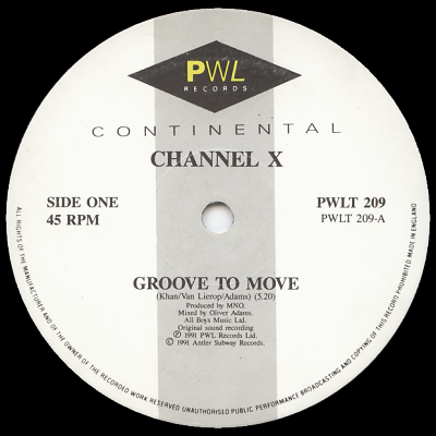 CHANNEL X - Groove To Move