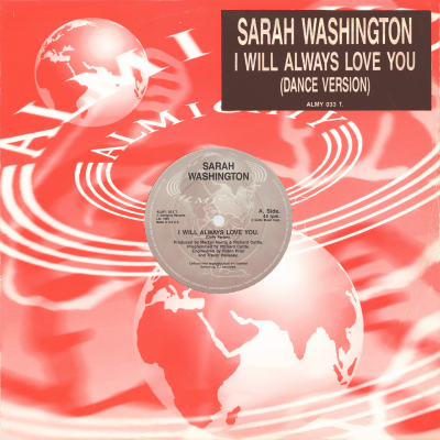 SARAH WASHINGTON - I Will Always Love You (Dance Version)