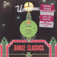 DIANA ROSS / TAYLOR DAYNE<br>- Upside Down (b/w) Tell It To My Heart