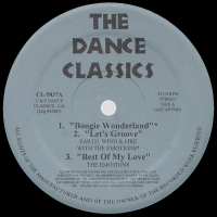 VARIOUS ARTISTS<br>- The Dance Classics [Includes: EARTH, WIND & FIRE / THE EMOTIONS / THE WHISPERS]