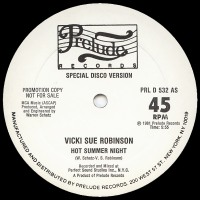 VICKI SUE ROBINSON<br>- Hot Summer Night (Special Disco Version)