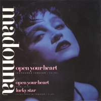 MADONNA - Open Your Heart (Extended Version) (c/w) Lucky Star (Full Length Version)<img class='new_mark_img2' src='https://img.shop-pro.jp/img/new/icons1.gif' style='border:none;display:inline;margin:0px;padding:0px;width:auto;' />