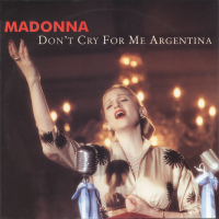 MADONNA - Don't Cry For Me Argentina<img class='new_mark_img2' src='https://img.shop-pro.jp/img/new/icons1.gif' style='border:none;display:inline;margin:0px;padding:0px;width:auto;' />