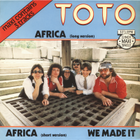 TOTO トト ピクチャーディスク シングル レコード アフリカ/ ロザーナ