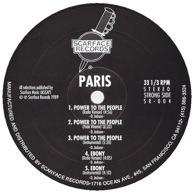 PARIS - Scarface Groove - ディスコ&amp;amp;amp;amp;amp;amp