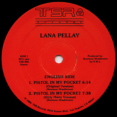 LANA PELLAY - Pistol In My Pocket - ディスコ&amp;amp;amp 