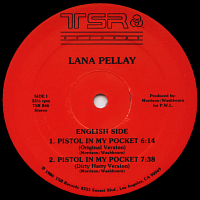 LANA PELLAY - Pistol In My Pocket - ディスコ&amp;amp